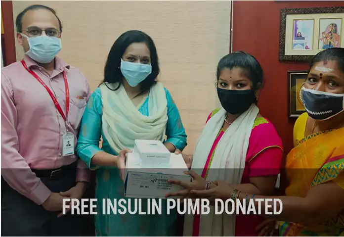 Free Insulin Pump donated